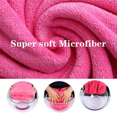 Black Gold The Finer Touch Oversized Microfiber Bath Towel 2600 Gsm | Soft Quick-Dry Microfiber Towel For Men & Women | Lightweight, Absorbent & Travel-Friendly (Pink) - Pack Of 4