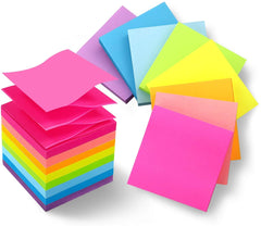 Sticky Note Adhesive Paper Post Memo Pad Stationery Office Accessories School Supplies (400 Pcs)