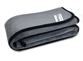 Softspun Microfiber Super Absorbent Cloth 500 Gsm | Silk Banded Edge Towel Set Extra Thick Microfiber Cleaning Cloths Perfect For Bike Auto Cars Both Interior & Exterio (Grey)