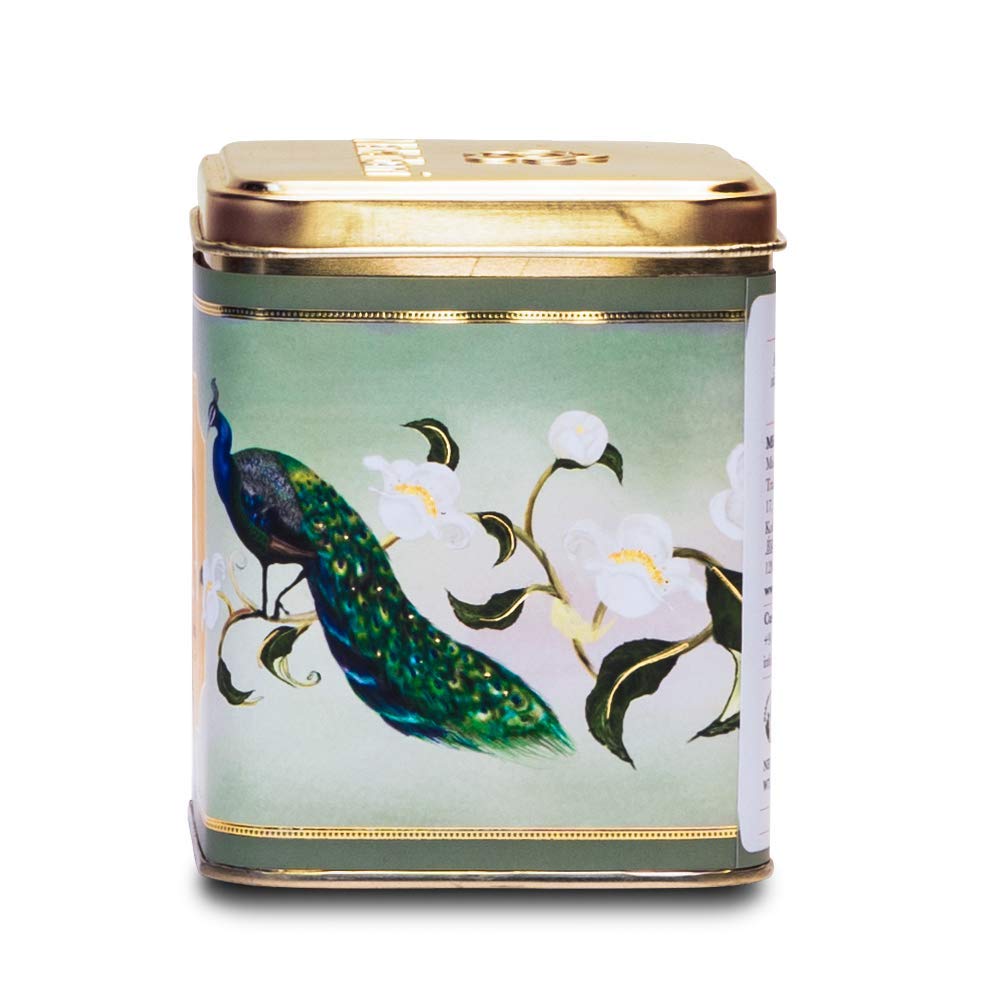 Makaibari Tea Treasures Silver Green Darjeeling Green Tea - 100gm Tin Caddy, 3.5 Ounce | USDA Certified Premium Revitalizing Loose Long Leaf Green Tea - Low Caffeine Loose Leaves Makaibari Tea Treasures Silver Green Darjeeling Green Tea - 100gm Tin Caddy, 3.5 Ounce | USDA Certified Premium Revitalizing Loose Long Leaf Green Tea - Low Caffeine Loose Leaves