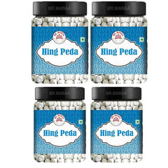 Mr. Mawaa Heeng Peda 720gm, (180gm *4) | Asafoetida Flavoured Digestive Candy | Jar Pack