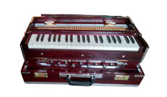 Musical Instrument Harmonium - 3 Set Of Reeds (Bass, Male & Female), 42 Soft Italian Keys, 3.5 Octave