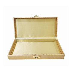 Decorative Golden Diamond Design Cash Box, Shagun Box, Gifting Cash Box, Gaddi Box, Jewelry Box, Shagun Envelope Money Box Envelope Wedding Gift Box, Special Feature - Portable