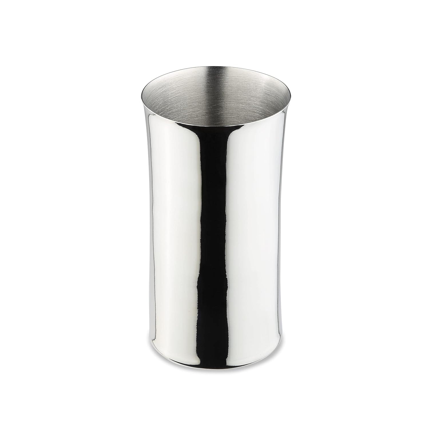 Designer Chrome Stainless Steel Drinking Glass Set Of 6 - 250ml Each | Corporate Gifting For Diwali - Convenient Long Water Glasses | Multipurpose Designer Tumbler - Serve Ware & Tableware Designer Chrome Stainless Steel Drinking Glass Set Of 6 - 250ml Each | Corporate Gifting For Diwali - Convenient Long Water Glasses | Multipurpose Designer Tumbler - Serve Ware & Tableware