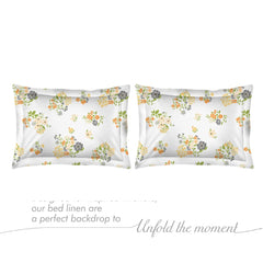 Cotton Bedsheet For King Size With Pillow Cover Set - 108x108 Inches, White | Breathable & Light Weight, All Season Comfort-Ideal For Daily Use & Gifting Bedsheet