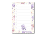 A5 Notes/To Do List Notepad, Beautiful Checklist Pad, Tear-Off Sheets (Octopus) Pack Of 1