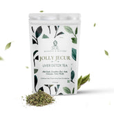 SOL Jolly Jecur Liver Detox Tea - 75gm, 2.6 Ounce | Infused With Dandelion Root, Milk Thistle & Nettle - Cleanses Liver & Enhances Kidney Function | Caffeine Free, No Additives