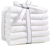 Fresh From Loom Cotton Face Towel 500 Gsm, Set Of 6 (White)