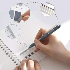 Sticky Note, Colored Writable & Repositionable Book Flags Tabs Strip Index Tabs - Round 2