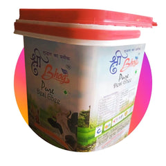Pure Natural Pure Desi Ghee By Shree Bhog | Great Source Of Essential Nutrients Desi Ghee Perfect For Body Joint Pain | (5 Litr) 169.0 Ounce | Bucket