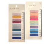 Index Tabs Sticky Notes With Ruler Color Sticky Tabs For Notebook, Books - 2 Packs