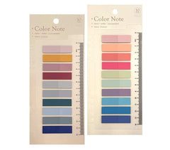 Index Tabs Sticky Notes With Ruler Color Sticky Tabs For Notebook, Books - 2 Packs