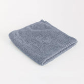 Kuber Industries Polyester Blend Microber Cleaning Cloth 150 Gsm | Super Absorbent, Quick-Dry, Lint & Scratch Free Multipurpose Wash Cloth (Grey)