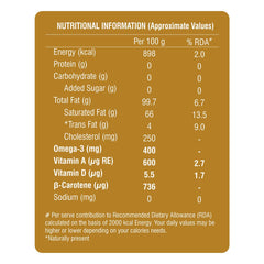 Pure Natural Cow Ghee By Heritage | Good Source Of Protein Fiber Healthy Pure Desi Cow Ghee Perfect For Dishes & Parathe | (1 Litr) 33.8 Ounce | Spout Pouch