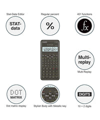 Casio FX-100MS 2nd Gen Scientific Calculator & Casio FX-82MS 2nd Gen Scientific Calculator