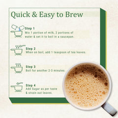 Tea And Twigs Strong Cardamom Tea - 200gm, 7.05 Ounce | Premium Indian Chai With CTC Black Tea & Real Cardamom - Assam & Dooars Elaichi Chai