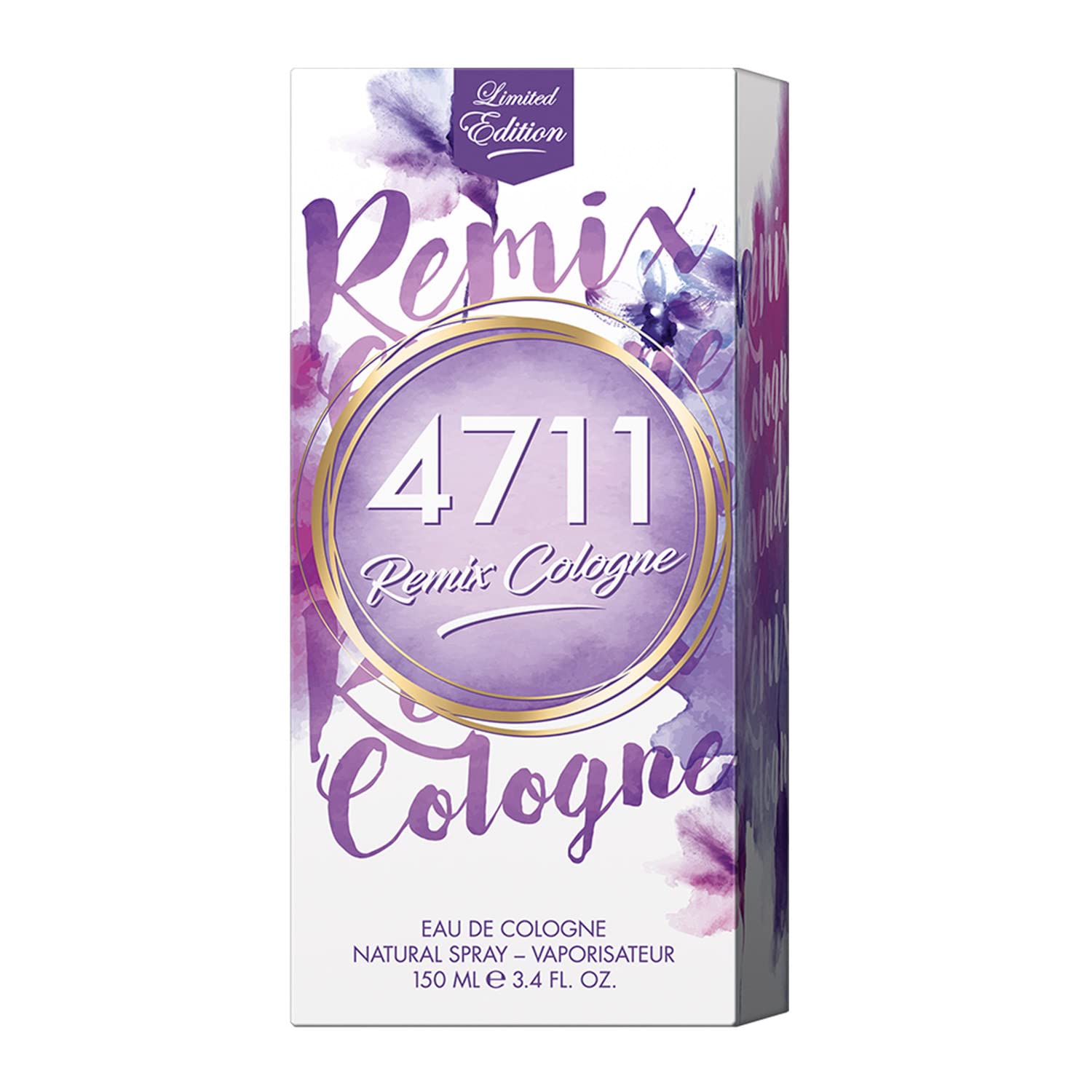 4711 Remix Lavender Eau De Cologne 150ml 5.0 Fl.oz. | Perfect Birthday Gift For Brother | Long Lasting Fragrance 4711 Remix Lavender Eau De Cologne 150ml 5.0 Fl.oz. | Perfect Birthday Gift For Brother | Long Lasting Fragrance