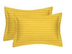 Cotton Double Bedsheet With 2 Pillow Cover - 90 X 90 Inches, Yellow | Suitable For All Seasons & Easy To Wash | Bedding Set For Daily Use