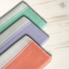 Aero Weav Ultra Lightweight Bamboo Bath Towel 600gsm | Compact, Portable & Less Than Skin-Friendly & Eco-Friendly Travel Towel (Peppermint, Lavender Lily & Wannabe Orange)- Pack Of 3