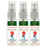Menjewell Romantic Rain Eau De Parfum For Woman 8ml 0.27 Fl.oz. Each Pack Of 3 | Luxury Apparel Parfum | Long Lasting