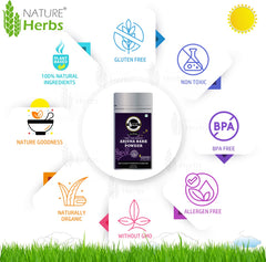 Nature Herbs 100% Natural Arjuna Bark Powder For Heart Health With Medicinal Properties Like Antioxidant, Anti - Inflammatory | 200gm 0.4lbs