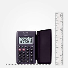 Casio Hl820lv-bk Portable Calculator With Flip Cover | 8 Digit Display Regular Keys