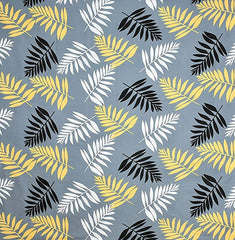 Printed Double Bedsheet With 2 Pillow Cover - 72 X 78 X 6 Inches, Grey & Black | All Around Elastic Fitted Bedsheet | Super Soft Polycotton With 200 Thread Count