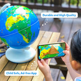 Globe For Children Orboot Earth Interactive Kids Globe With 1000+ Facts On Animals, Places & Monuments | Tech-Powered Learning Toy & Stem Gift For Kids Ages 4ā10, Pack Of 1