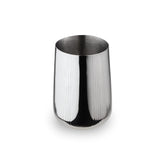 Designer Chrome Stainless Steel Drinking Glass Set Of 2 - Deco Series | Convenient Water Glasses - Multipurpose Designer Tumbler | Serve Ware & Tableware