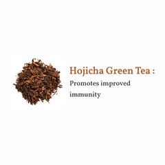 San-Cha Hojicha Green Tea - 50gm, 1.7 Ounce | Sweet & Nutty Notes - Rich In Antioxidants | Low Bitterness, Low Caffeine