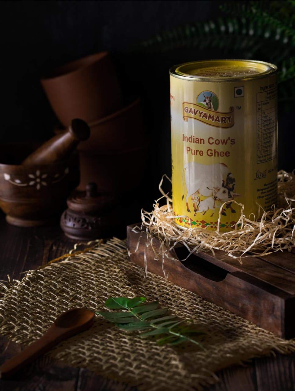 100% Pure Indian A2 Cow Ghee By Gavyamart | Rich In Healthy Fat Nutrients Desi Cow Ghee Perfect For Sabji & Sweets | 5 Litr (1 Litr * 5) 169.0 Ounce | Tin Pack 100% Pure Indian A2 Cow Ghee By Gavyamart | Rich In Healthy Fat Nutrients Desi Cow Ghee Perfect For Sabji & Sweets | 5 Litr (1 Litr * 5) 169.0 Ounce | Tin Pack