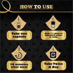 Inlazer Omega Flax Fatty Acid Capsules - Flax Seeds Oil - Strong Source Of Immunity Booster Protects Heart & Brain, Flax Seed Oil Capsules 100% Natural | 30 Capsules 50gm 0.1lbs