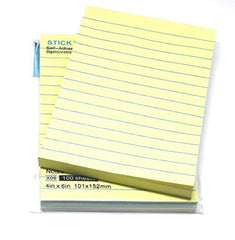 Self Stick Note Pad, 1000 Pcs Sticky Notes, Removable Sticky Notes, Size - 4 X 6 Inches