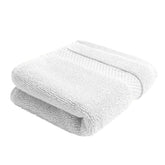 Home + Studio Super Soft 100% Cotton Hand Towels 150 Gsm | For Gym & Workout, Absorbent, Quick Dry Towel (White)
