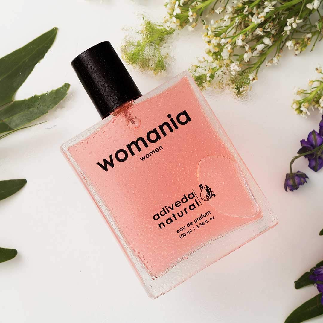 Adiveda Natural Womania Eau De Parfum  Fruity & Floral 100ml 3.38 Fl.oz. | Ideal For Every Occasion For Women Adiveda Natural Womania Eau De Parfum  Fruity & Floral 100ml 3.38 Fl.oz. | Ideal For Every Occasion For Women