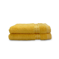 Welspun Anti Bacterial 100% Cotton Hand Towel 400 Gsm (Sunray Yellow)