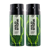 Wild Stone Forest Spice Deodorants Men Body Spray 300ml 10.1 Fl.oz.| Perfect For Party Wear | Pack Of 2
