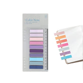 Sticky Book Tabs Book Markers - Repositionable Book Flags Strip | (1 Packs - 200 Pcs Notes)