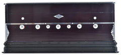 Musical Instrument Harmonium - Double Fold Bellow, 39 Keys, Two Reeds (Bass+ Male) | Two Side Carry Handles, Jaali Frame On Keys