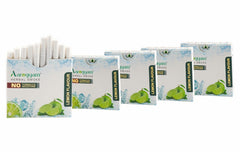 Aarogyam Herbals 100% Tobacco & Nicotine Free Cigarette For Relieve Stress & Mood Enhance Product For Smokers - 10 Sticks In Each Packet Lemon Flavour, Pack Of 5