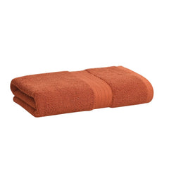 Dioris 100% Cotton Super Soft Bath Towel 600 Gsm | Ideal For Home, Gym & Spa Towel (Rust)