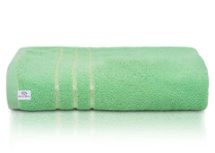 Kuber Industries Premium Bath Towel 500 Gsm | Super Soft, Fluffy & Absorbent Cotton Bath Towel Perfect For Daily Use (Green)