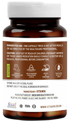 Vitawin Flax Seed For Healthy Heart, Immunity & Joint Support, Natural Herbal, 500mg | 60 Veg Capsules 100gm 0.2lbs