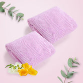The Better Home Microfiber Bath Towel 900 Gsm | Soft, Lightweight, Absorbent & Quick Drying Bath Towel For Men & Women (Pink) - 2 Pcs