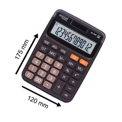 Bambalio 12 Digits BL-650 Electronic Calculator 3 Years Warranty | 12 Digits-large LC Display ,112 Steps Check And Correct