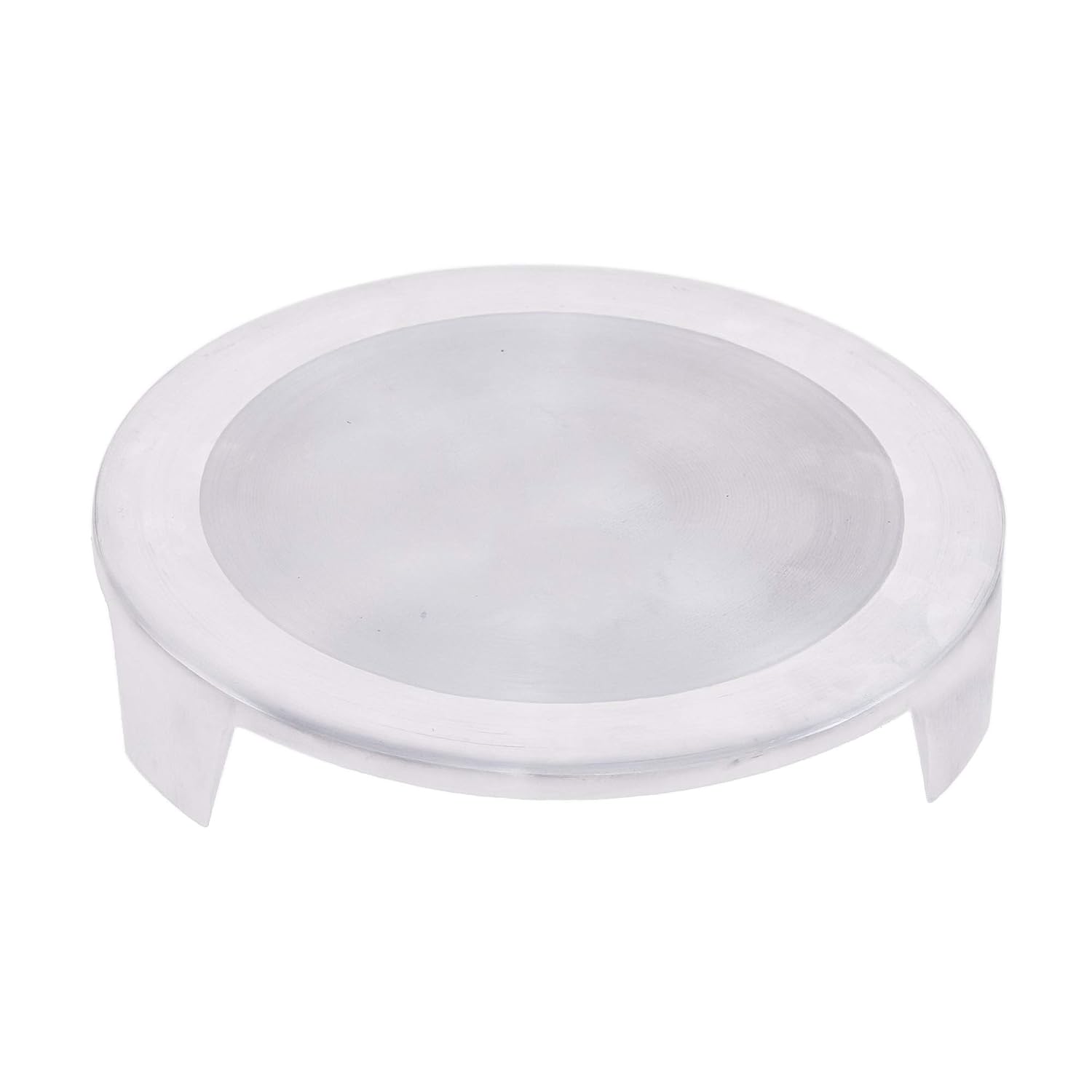 Silver Aluminium Chakla Or Roti Maker Or Rolling Board - 10 Inch | Durable, Eco Friendly & Safe Silver Aluminium Chakla Or Roti Maker Or Rolling Board - 10 Inch | Durable, Eco Friendly & Safe