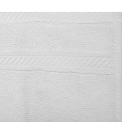 Fresh From Loom Luxury Fur Collection Hand Towel 500 Gsm Napkins Cotton High Absorbency Double Stitched Size (White) - Set Of 2