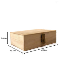 Shriparni Wealth Money Cash Box, Vastu Products, Finance, Size - 7 X 5 Inches, Material - Wood, Special Feature - Portable