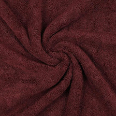 Lrsdaa Terry 100% Cotton Large Size Bath Towels 500 Gsm | Bath Towels For Women & Men (Maroon)