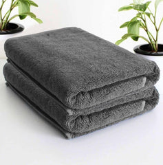 Lavone Premium 100% Cotton Zero Twist Bath Towel 550 Gsm | Ultra Soft & Absorbent Towels For Men & Women Quick Dry Bath Towel (Grey)
